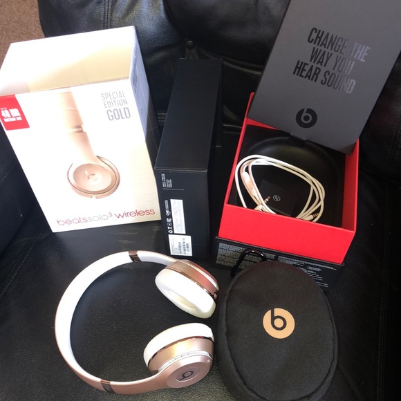Beats Solo 3 Wireless - Special Edition Gold 🎧